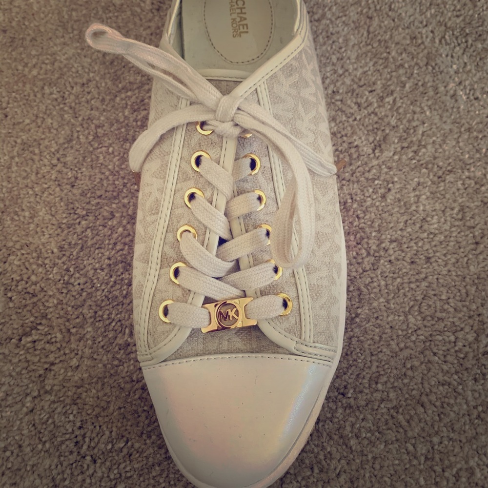 Michael Kors White Sneakers